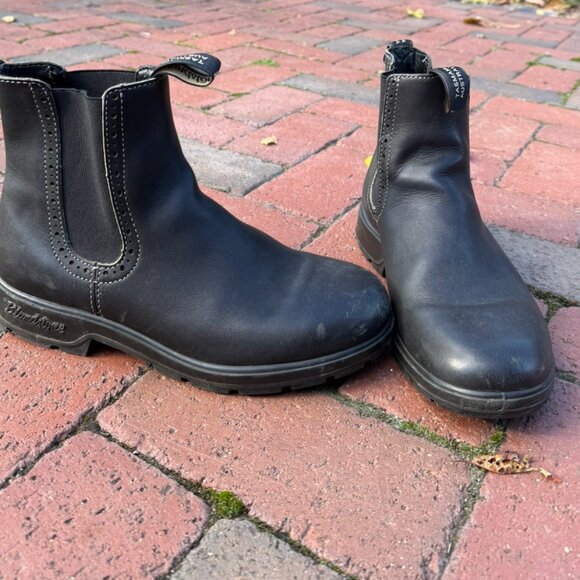 Blundstone 1448 Women's Classic Chelsea Rustic Black Leather Boots - Picture 8 of 8